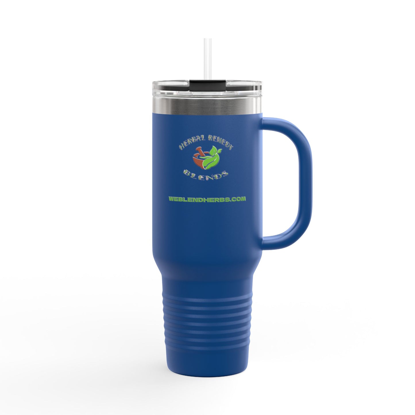 Herbal Remedy Insulated Travel Mug - 40oz Coffee Tumbler for On-the-Go