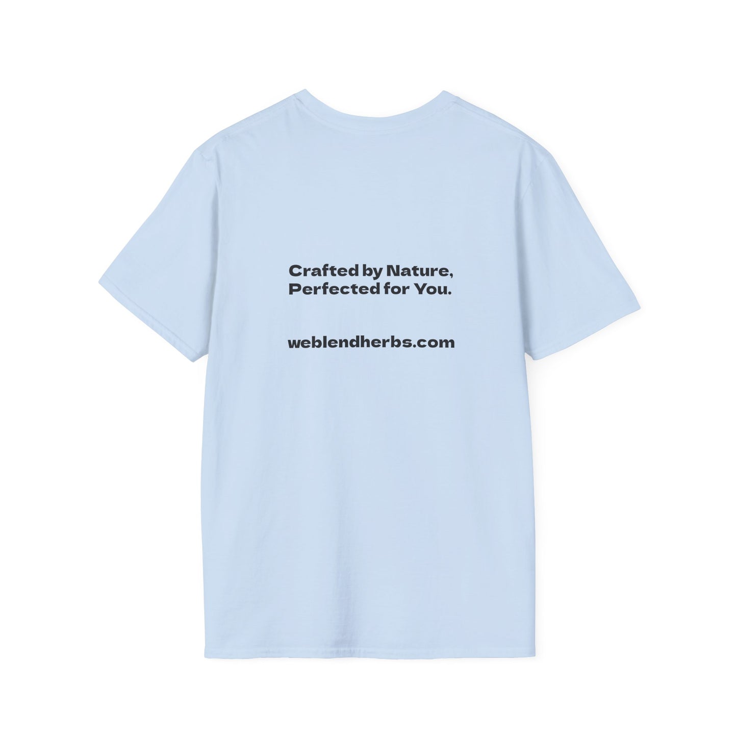 Wellness Nature Unisex Softstyle T-Shirt - The Healing Touch of Nature