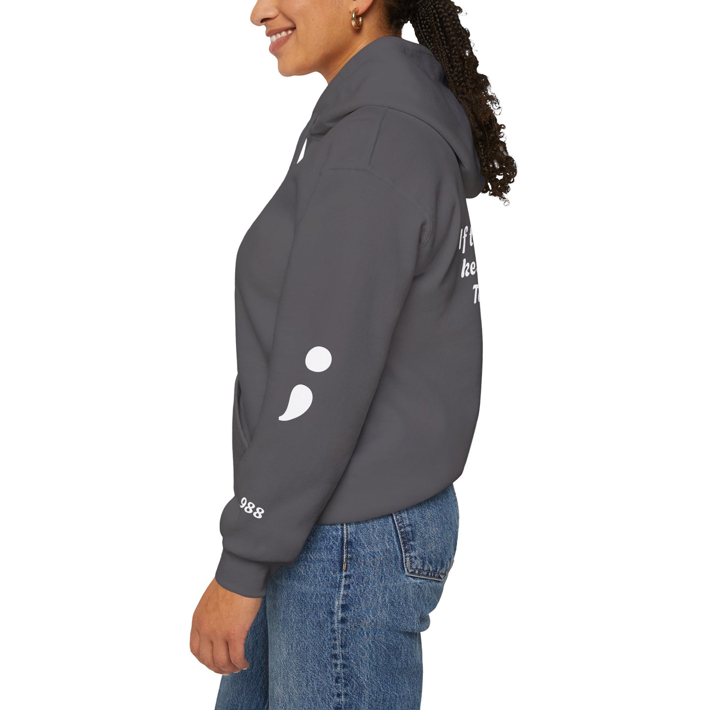 Mental Health Awareness Hoodie, Inspirational Sweatshirt, Talk About It Pullover, Gift for Friends, Unisex Casual Wear