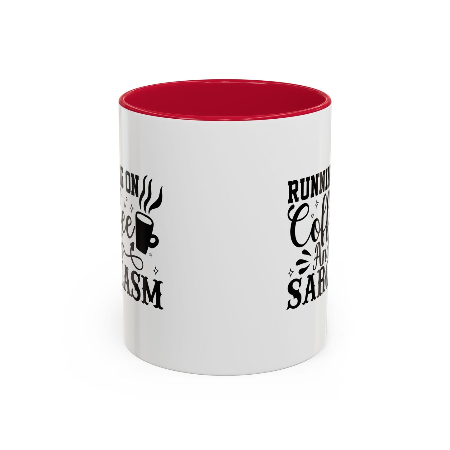 Coffee and Sarcasm Mug, Colorful Coffee Cup, Gift for Coffee Lovers, Funny Mug for Home, Office, Birthday Gift