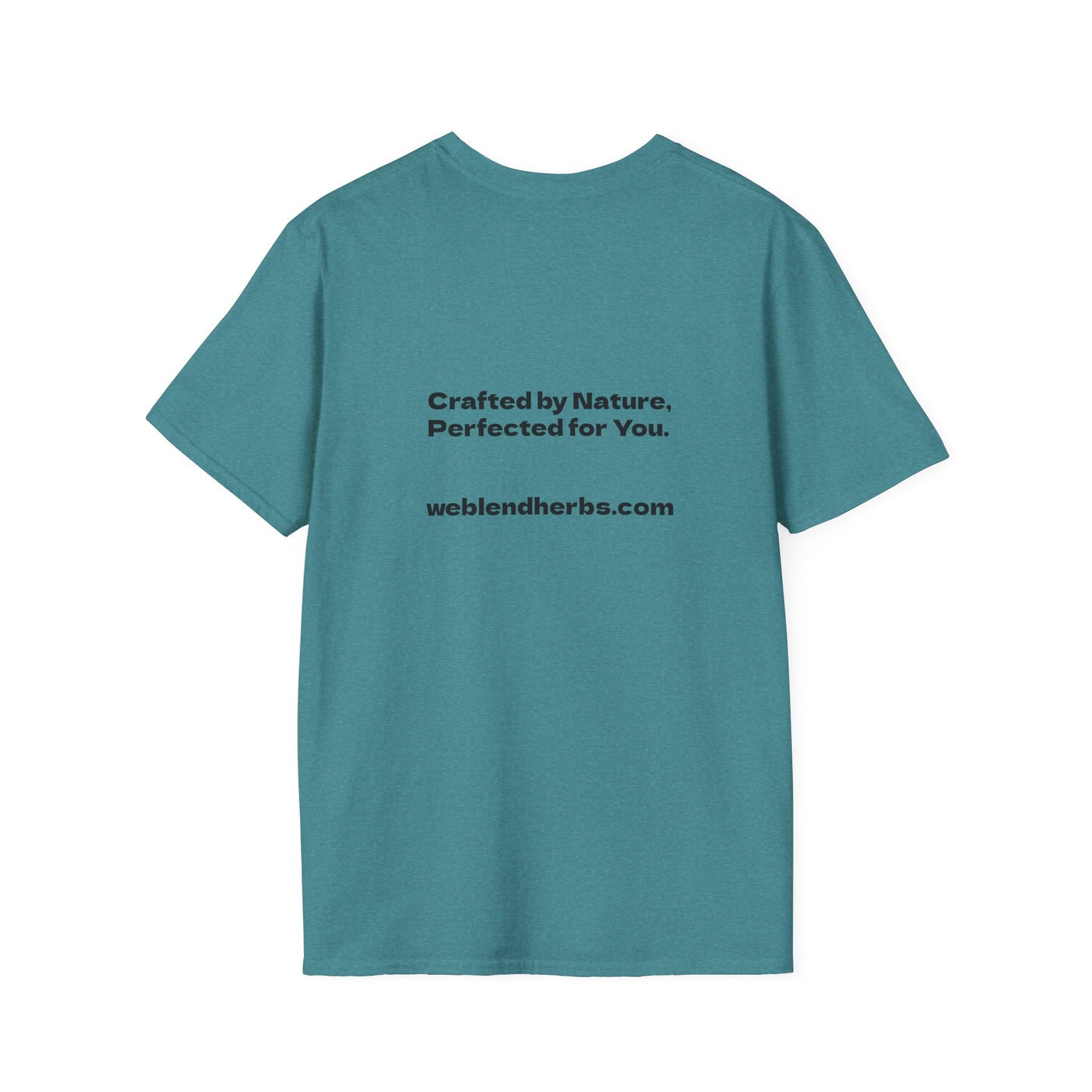 Wellness Nature Unisex Softstyle T-Shirt - The Healing Touch of Nature