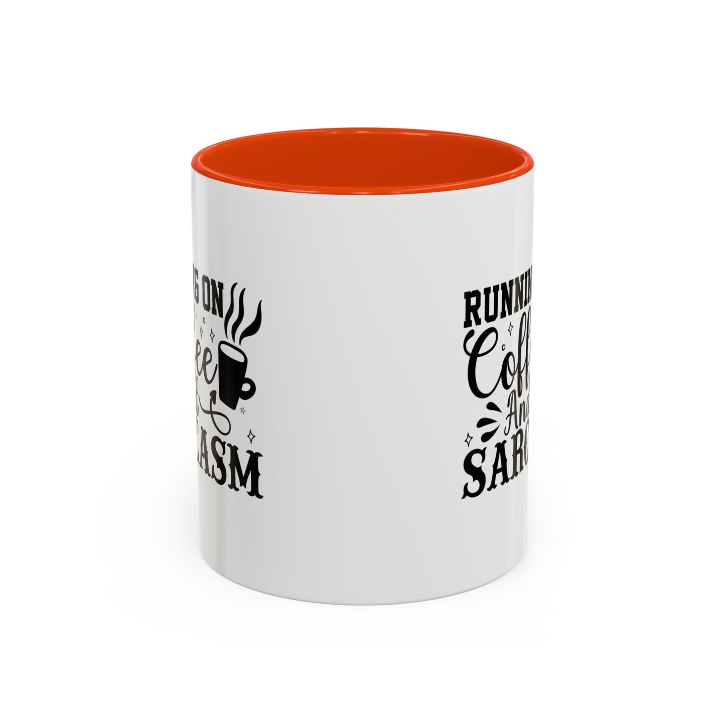 Coffee and Sarcasm Mug, Colorful Coffee Cup, Gift for Coffee Lovers, Funny Mug for Home, Office, Birthday Gift