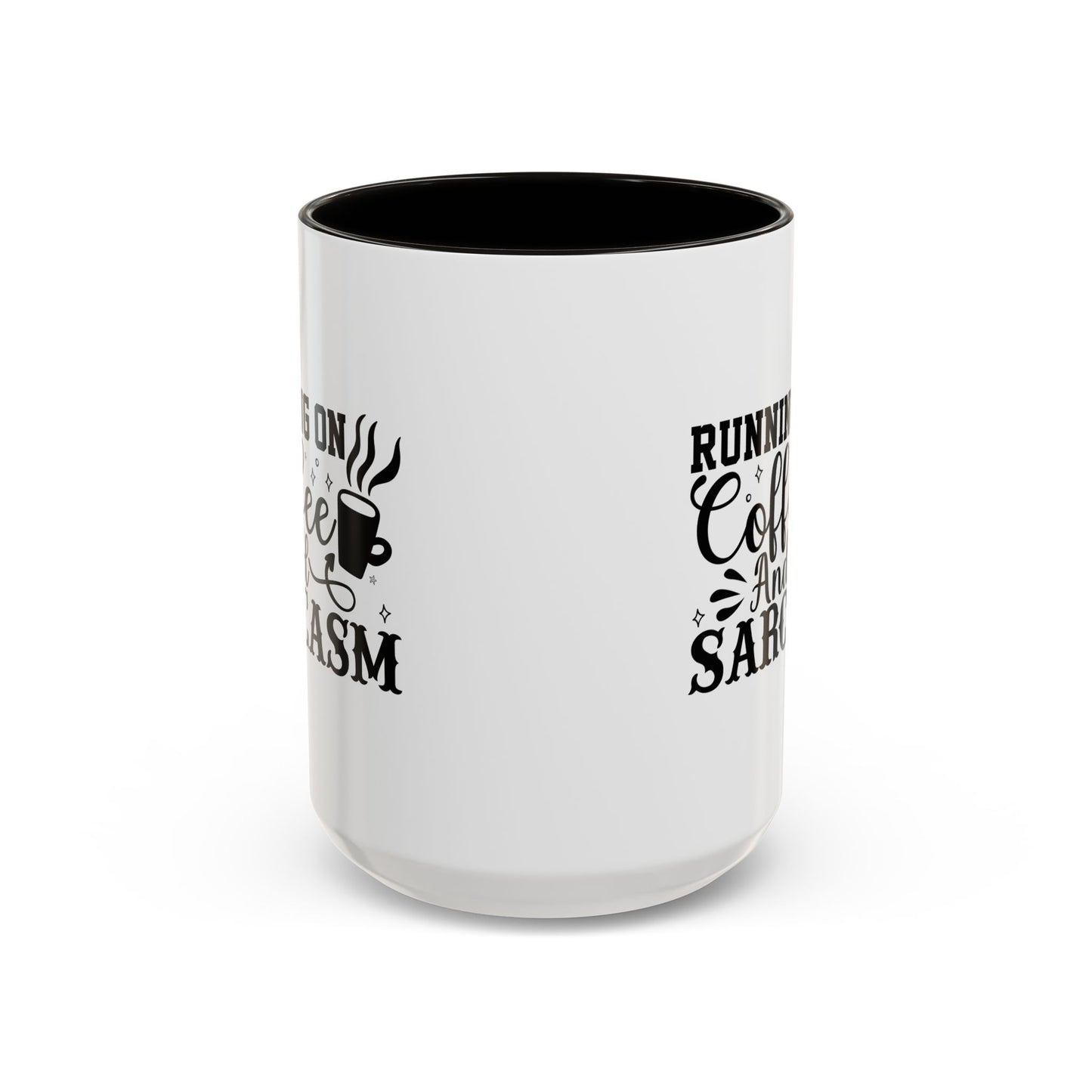 Coffee and Sarcasm Mug, Colorful Coffee Cup, Gift for Coffee Lovers, Funny Mug for Home, Office, Birthday Gift