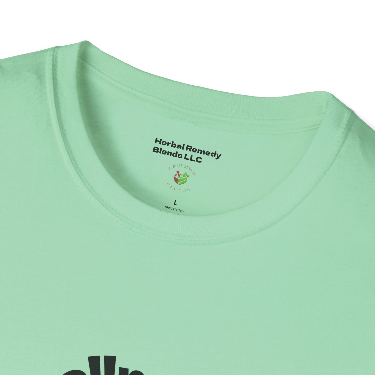 Wellness Nature Unisex Softstyle T-Shirt - The Healing Touch of Nature