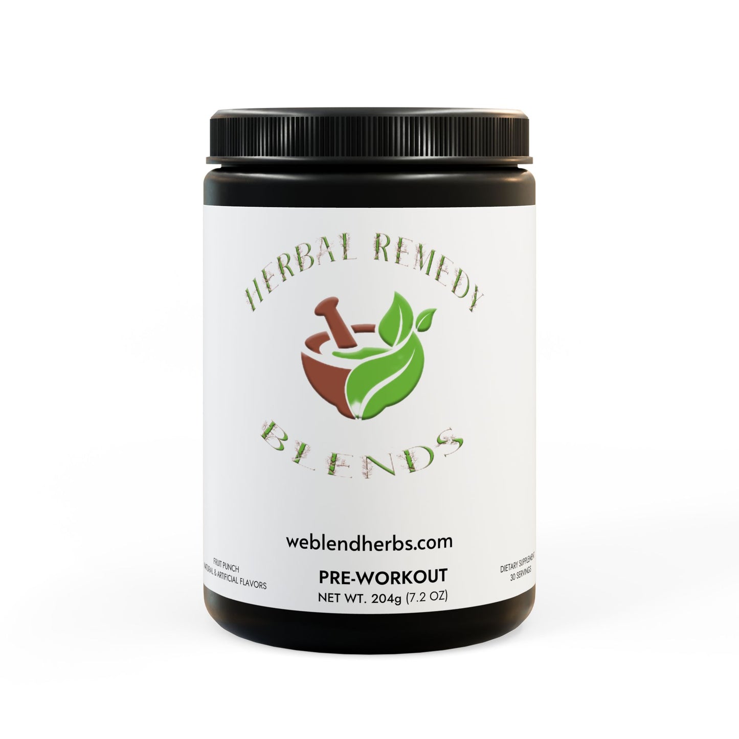 Pre-Workout Supplement, Fruit Punch (204g, 7.1oz)