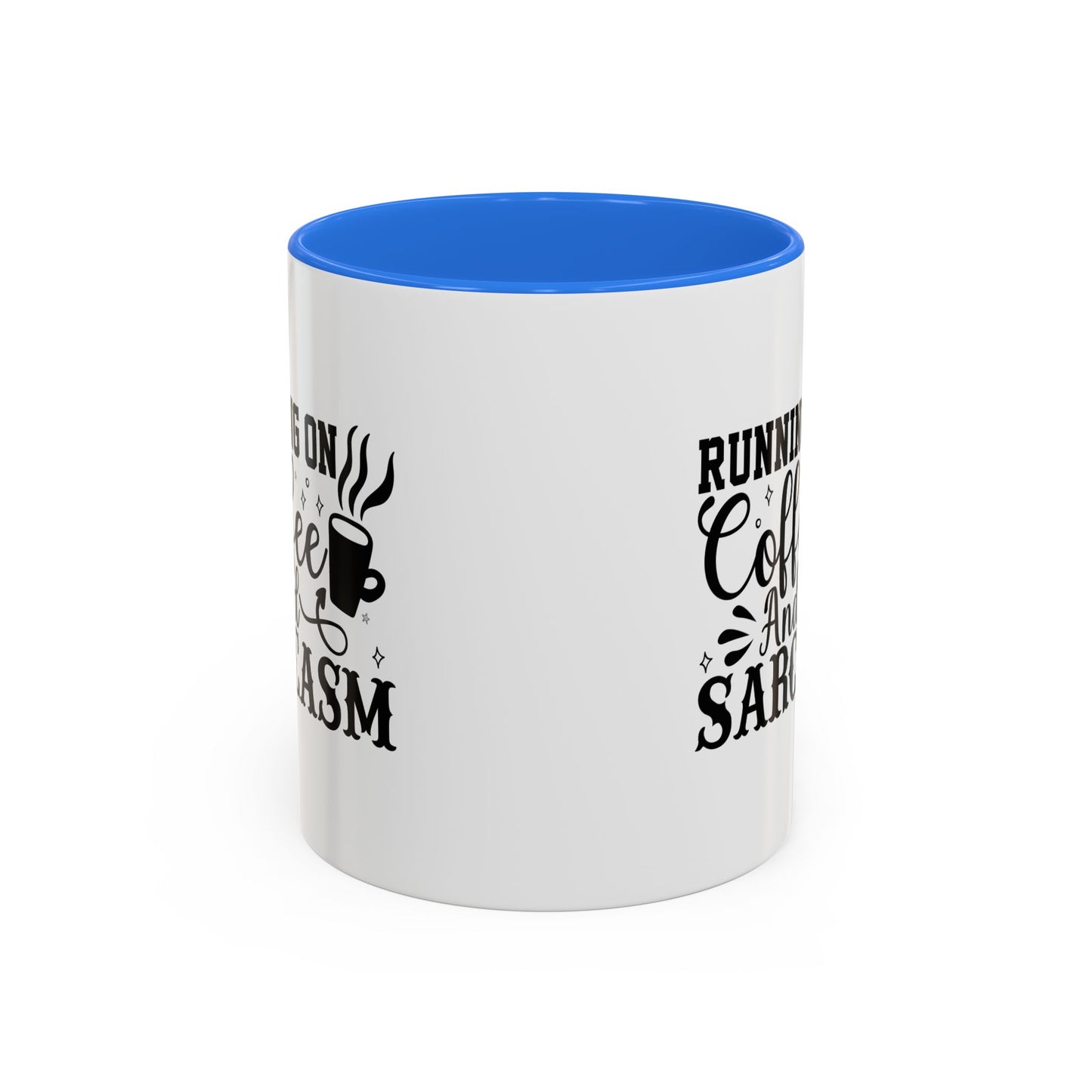 Coffee and Sarcasm Mug, Colorful Coffee Cup, Gift for Coffee Lovers, Funny Mug for Home, Office, Birthday Gift