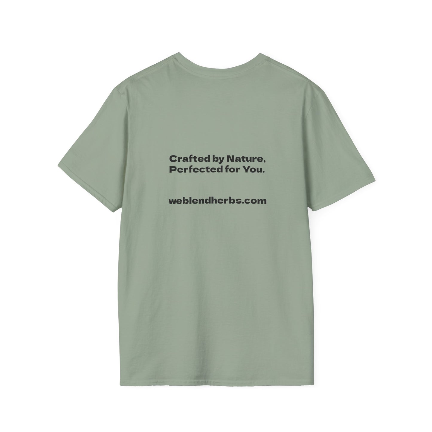 Wellness Nature Unisex Softstyle T-Shirt - The Healing Touch of Nature