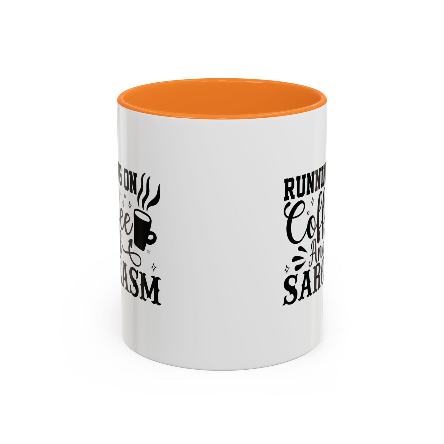 Coffee and Sarcasm Mug, Colorful Coffee Cup, Gift for Coffee Lovers, Funny Mug for Home, Office, Birthday Gift