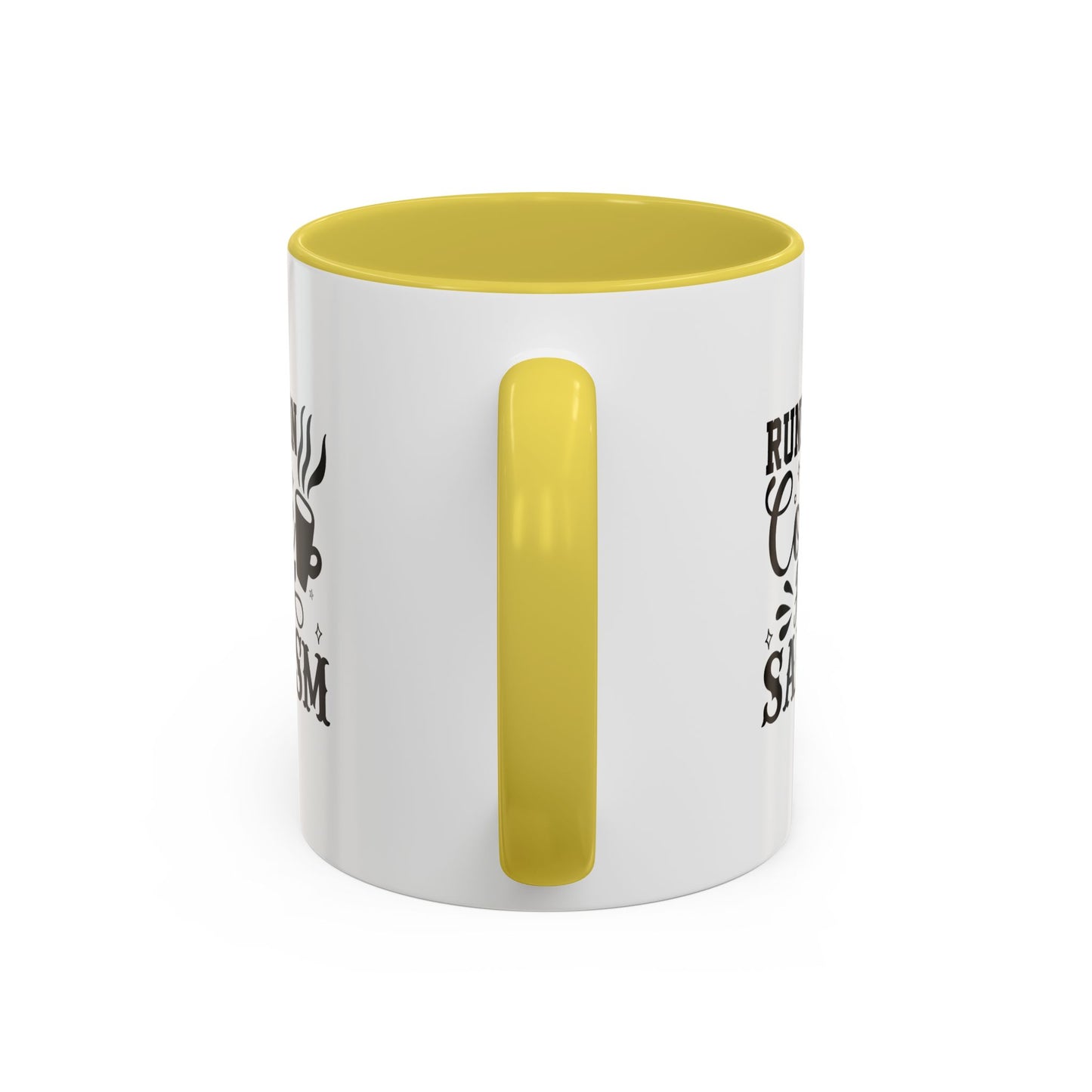 Coffee and Sarcasm Mug, Colorful Coffee Cup, Gift for Coffee Lovers, Funny Mug for Home, Office, Birthday Gift