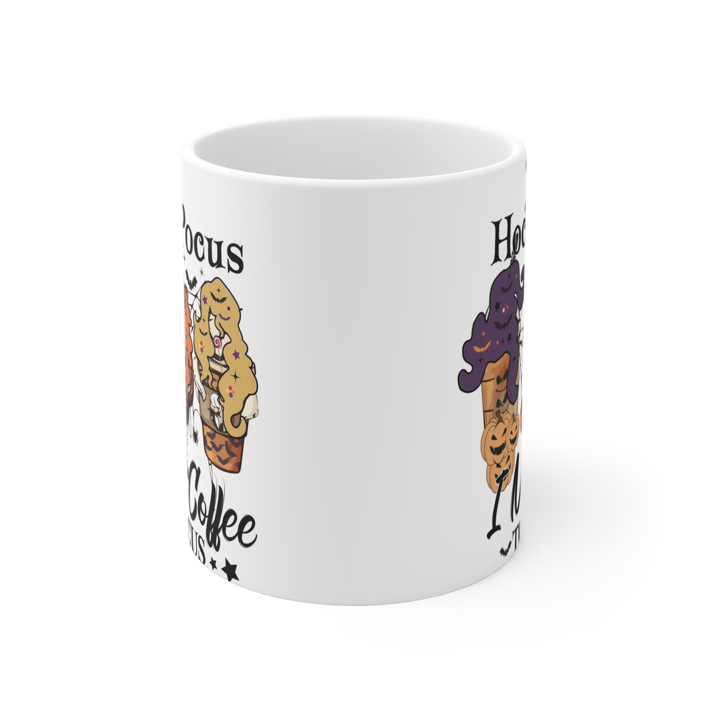 Hocus Pocus Coffee Mug | Halloween Mug | Gifts for Witchy Coffee Lovers | Pumpkin Spice & Chill | Spooky Season Cup | Cute Witch Mug