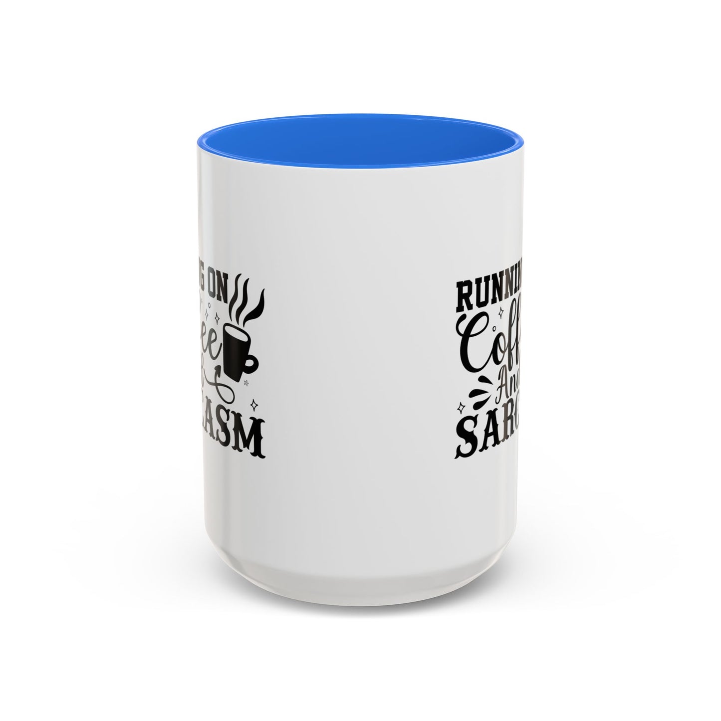 Coffee and Sarcasm Mug, Colorful Coffee Cup, Gift for Coffee Lovers, Funny Mug for Home, Office, Birthday Gift