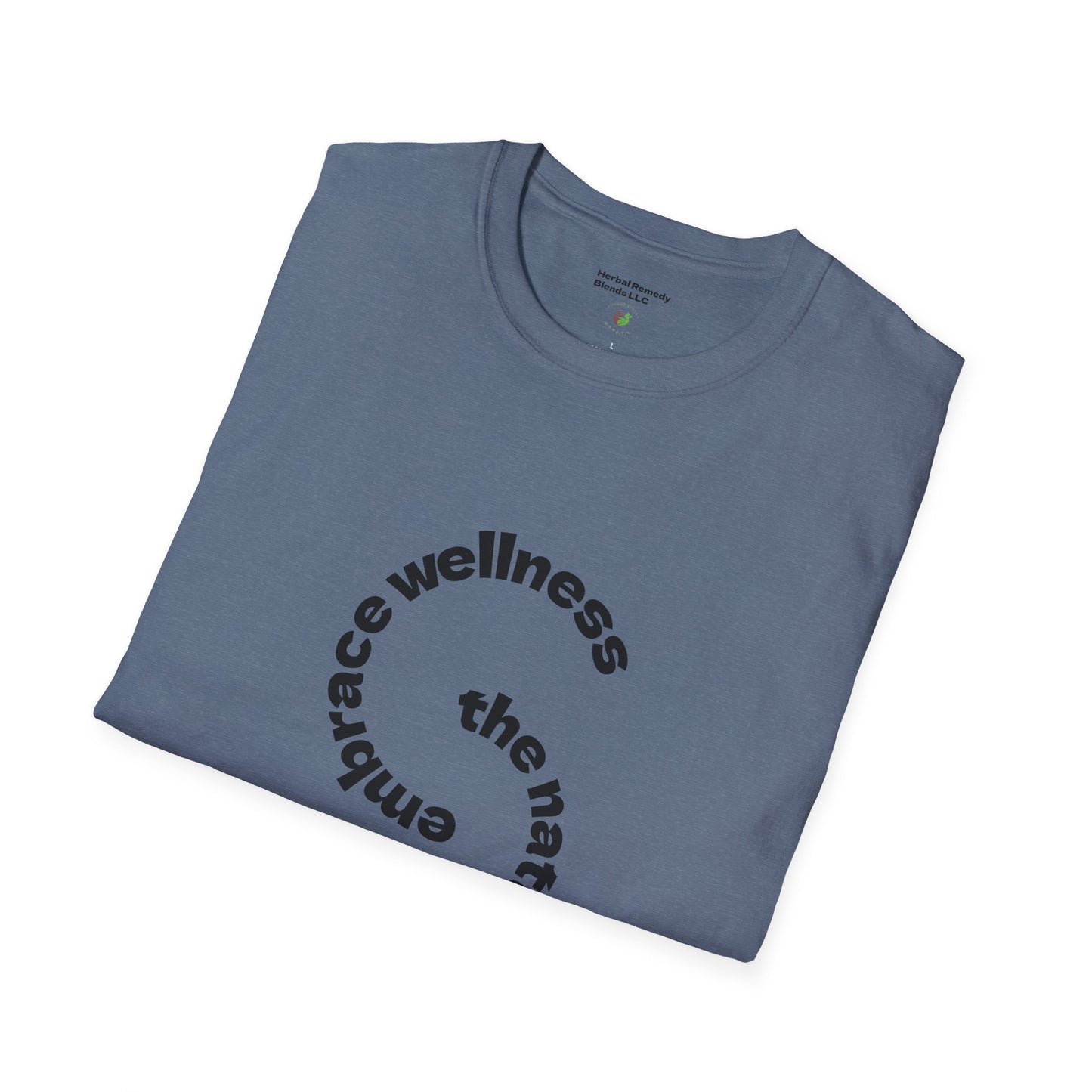 Wellness Nature Unisex Softstyle T-Shirt - The Healing Touch of Nature
