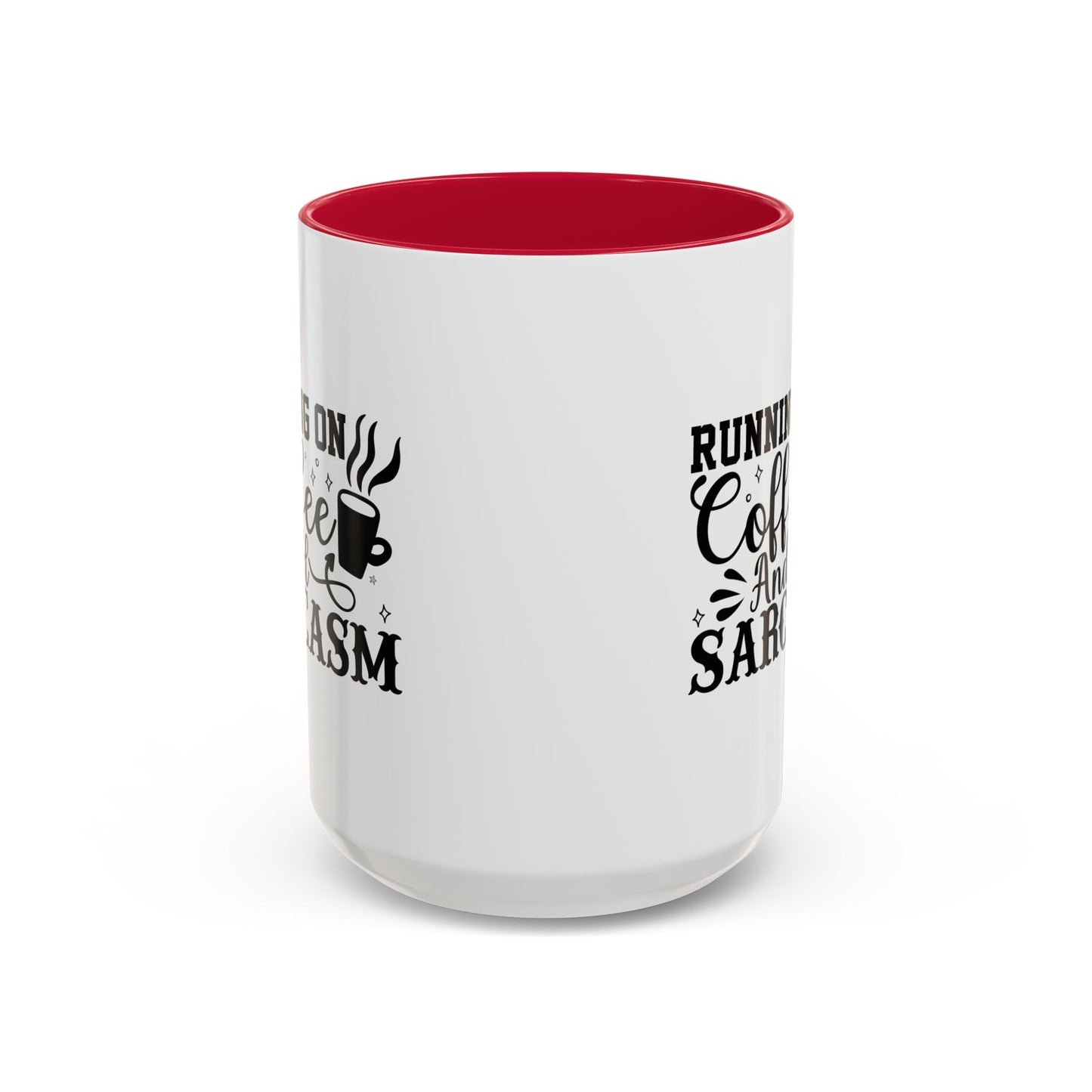 Coffee and Sarcasm Mug, Colorful Coffee Cup, Gift for Coffee Lovers, Funny Mug for Home, Office, Birthday Gift