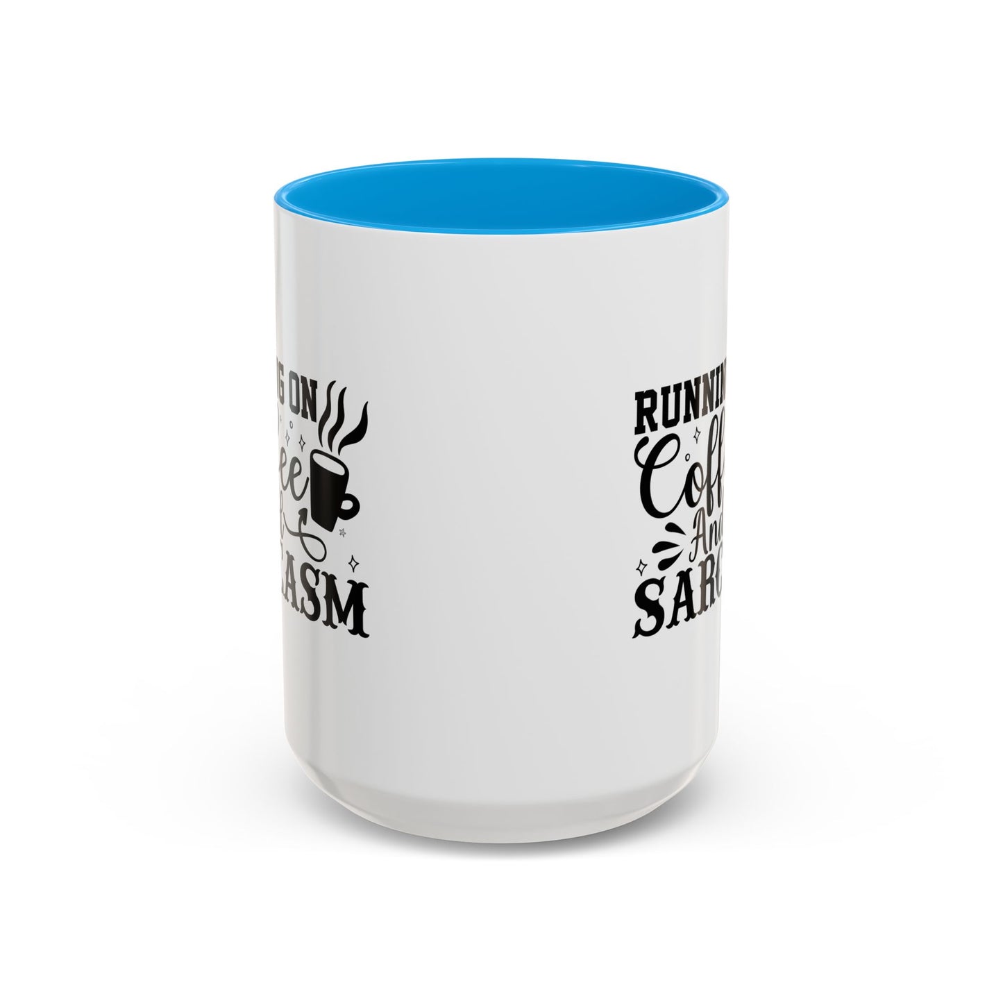 Coffee and Sarcasm Mug, Colorful Coffee Cup, Gift for Coffee Lovers, Funny Mug for Home, Office, Birthday Gift